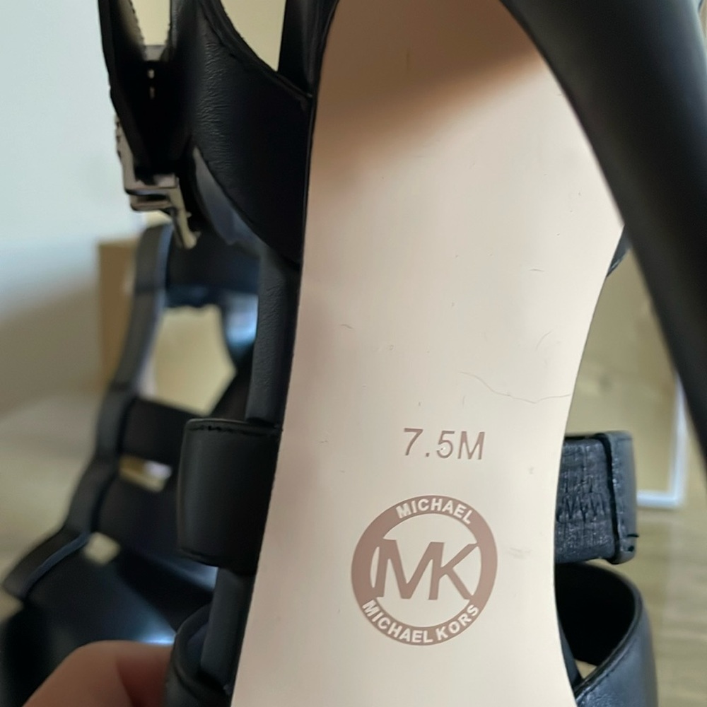 Michael Kors Black Women's Sandals - Picture 3 of 10